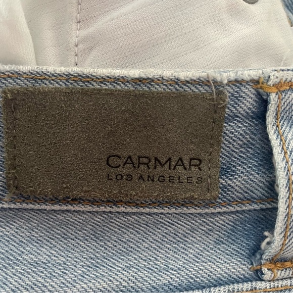 Carmar Los Angeles distressed ripped blue jeans 37489 - Picture 6 of 10